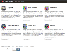 Tablet Screenshot of kidga.com